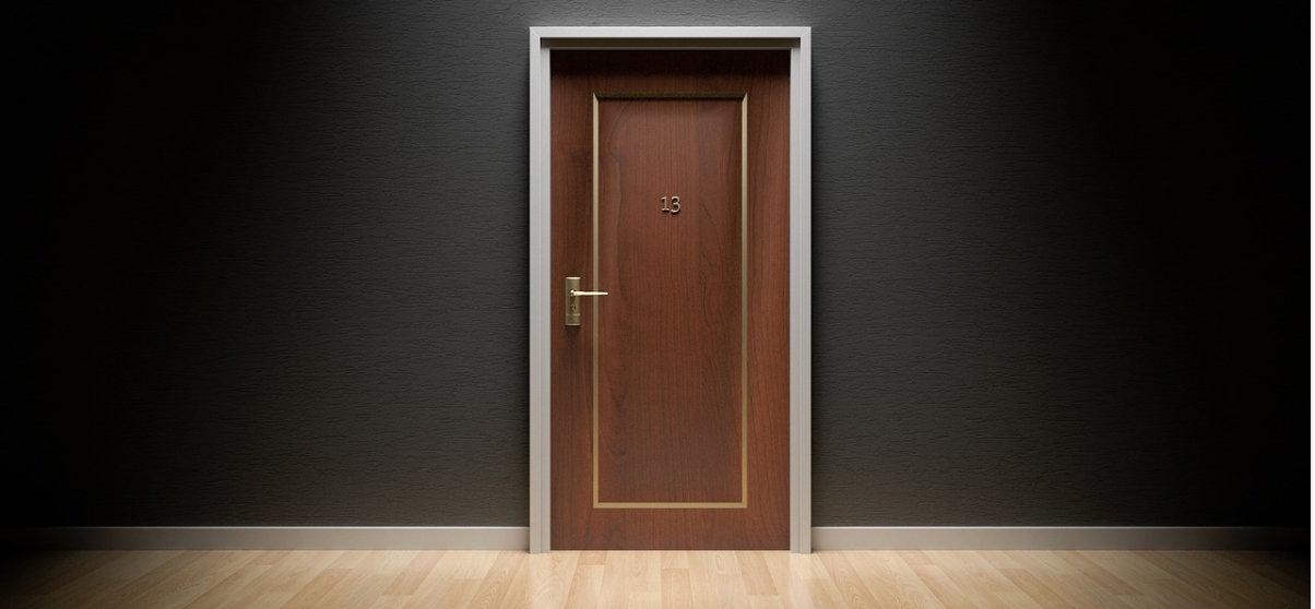 modern door